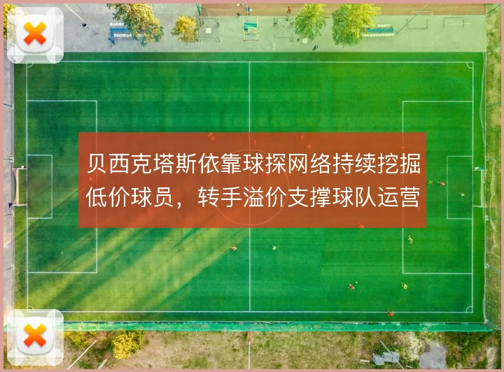 贝西克塔斯依靠球探网络持续挖掘低价球员,转手溢价支撑球队运营